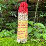 Corde a base de plantes faite a la main pour la méditation du temple, ficelle d'encens bouddha a la sauge ... Corde a base de plantes faite a la main pour la méditation du temple, ficelle d'encens bouddha a la sauge ...