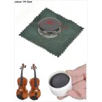 Cordes en colophane naturelle, 1 pice, pour violon, avec moins de poussire, pour violoncelle, noir, ...