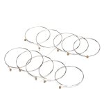 Cordes pour guitare acoustique en acier inoxydable, 0. 30mm, 1 jeu de 10 pi�ces, a206s - 1
