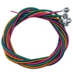 Cordes de guitare basse electrique 1. 2m noyau d'acier nickel alloy bobinage 4 cordes set inst ent replacemen ...