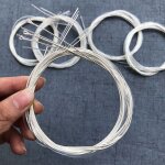 Cordes de guitare classique 6 pi�ces / ensemble, nylon transparent, accessoires d'instruments de musique ...