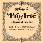 Corde au dtail guitare classique d'addario pro - arte - si - j4402