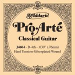 Corde au dtail guitare classique d'addario pro - arte r rassort du jeu ej46 - j4604
