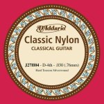 Corde au détail pour guitare classique d'addario ré 030 tirant fort - j27h04 Corde au détail pour guitare classique d'addario ré 030 tirant fort - j27h04