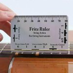 Cordes de guitare cordes r�gle de hauteur luthier outils r�gles r�gle de guitare de carte instruments ...