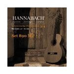 Cordes hannabach 890 - mt pour guitare classique (7 / 8 - 1 / 4) taille: 1 / 4 Cordes hannabach 890 - mt pour guitare classique (7 / 8 - 1 / 4) taille: 1 / 4