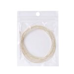 Cordes en nylon pour guitare acoustique classique, 6 pièces blanches, fil d'acier, accessoires Cordes en nylon pour guitare acoustique classique, 6 pièces blanches, fil d'acier, accessoires