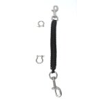 Corde de poigne de camra de plonge sous - marine, sangle de longe, support de lumire de botier, ...