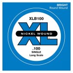 Corde a l'unité guitare basse - d'addario xlb100 - 100xl Corde a l'unité guitare basse - d'addario xlb100 - 100xl