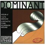 Cordes violon dominant noyau plein nylon taille 3 / 4; ré alu. Cordes violon dominant noyau plein nylon taille 3 / 4; ré alu.