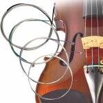 Cordes violon, cordes violon universel de cordes de violon 4 / 4 corde argentée classique (gdae) noyau ... Cordes violon, cordes violon universel de cordes de violon 4 / 4 corde argentée classique (gdae) noyau ...