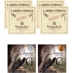 Cordes de violoncelle larsen original ltd. jeu soloist edition medium