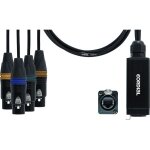 Cordial cdx0. 7f5quad - dmx - adaptateur dmx rj45 - 4 xlr femelles 5 points 70 cm Cordial cdx0. 7f5quad - dmx - adaptateur dmx rj45 - 4 xlr femelles 5 points 70 cm