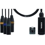 Cordial cdx0. 7m5quad - dmx - adaptateur dmx rj45 4 xlr mâles 5 points 70 cm Cordial cdx0. 7m5quad - dmx - adaptateur dmx rj45 4 xlr mâles 5 points 70 cm