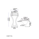 Cordier en alliage de zinc pour dobro 6 cordes r�sonateur guitare r�paration remplacement guitare electrique ...