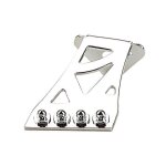 Cordier de banjo 4 cordes pour accessoire de remplacement de guitare, argent