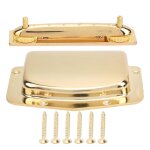 Cordier chevalet fixe ajustable métal pour guitare electrique avec housse de protection shellgold Cordier chevalet fixe ajustable métal pour guitare electrique avec housse de protection shellgold