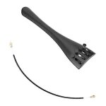 Cordier de violoncelle universel 3 / 4 et 4 / 4 avec corde de queue plaque de traction en alliage d'aluminium ...