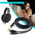 Cordon audio 6. 35mm pour sennheiser hd580 hd600 hd650 660s, cble de casque, accessoires de casque, ...