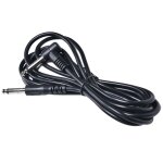 Cordon de raccordement electrique de 3m, amplificateur de guitare, c�ble de guitare avec 2 prises noires ...