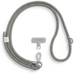 Cordon de t�l�phone tress� cordon r�sistant et ajustable, couleurs tendances a partir de mat�riaux recycl�s(ad ...