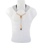 Cordon yoke zen blanc mousqueton mtal sax altosur tnor