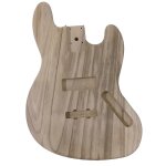 Corps de guitare inachev bricolage bois vierge baril de guitare pour style accessoires de guitare basse ...