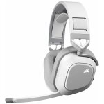 Corsair gaming hs80 max wireless - micro - casque - circum - aural - 2, 4 ghz - sans fil - usb - blanc ...