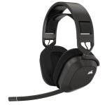 Corsair gaming hs80 max wireless - micro - casque - circum - aural - 2, 4 ghz - sans fil - usb - gris ...