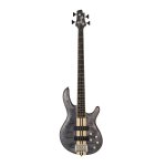 Cort a4 plus fmmh - basse electrique srie artisan a - bleu noir pores ouverts