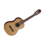 Cort ac 70 natural - guitare classique 3 / 4 - finition open pore - diapason 578 mm (22. 8 ) - housse ...