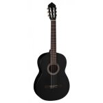 Cort ac100 bk - noir brillant - guitare classique