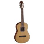 Cort ac70 bop - naturelle pores ouverts - guitare classique 3 / 4 ( + housse)