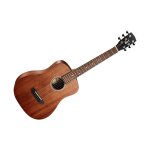 Cort ad mini mahogany - guitare folk 3 / 4 - finition open pore - diapason 578 mm