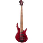 Cort b5 element open pore burgundy red basse ?lectrique 5 cordes