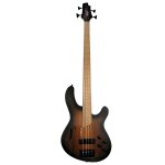 Cort basse b4 piezo fretless black burst