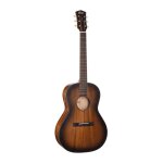 Cort core - pe - guitare electro - acoustique parlor - noir d�grad� pores ouverts ( + soft case)