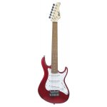 Cort g100 junior - guitare electrique srie g - bordeaux pores ouverts