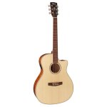 Cort ga - ff - guitare electroacoustique grand regal - erable brillant