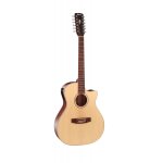 Cort ga - medx - 12 - guitare electro - acoustique 12 cordes s�rie grand r�gal - naturel pores ouverts ...