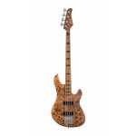 Cort gb - modern 4 open pore vintage natural basse electrique avec housse deluxe