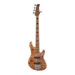 Cort gb - modern 5 open pore vintage natural basse ?lectrique 5 cordes avec housse deluxe