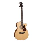 Cort l710f - guitare electro - acoustique om - naturel satin�