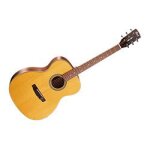 Cort luce l100 omcden - naturel pores ouverts - guitare acoustique orchestra