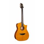 Cort luxe ii - guitare electro - acoustique frank gambale signature - naturel brillant ( + etui)