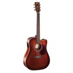Cort mr500e br - brown burst - guitare electroacoustique