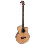 Cort sjb5 fns naturel satin� - basse electro - acoustique ( + housse)