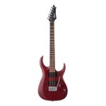 Cort x100 - black cherry pores ouverts - guitare electrique