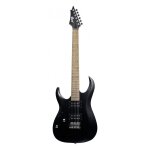 Cort x100 - guitare electrique gaucher s�rie x - noir pores ouverts