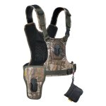 Cotton carrier 3g double camera harness system - 147camo